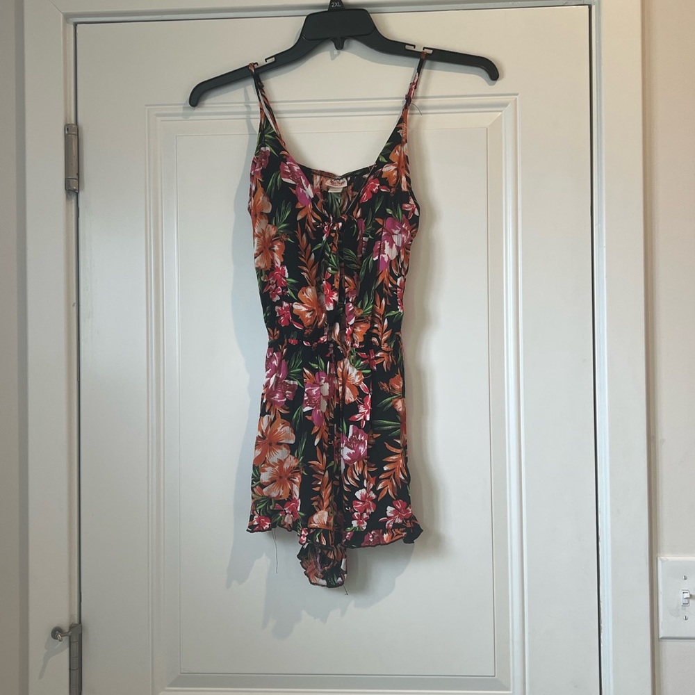 Floral Junior’s Romper